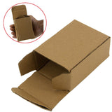 Small Corrugated Packing Tuck In Multipurpose Box (Pack of 10 Pieces) Brown Rectangle 3.5x1.5x2.5 Inch  [jefs-pack-boxnsupp-00003-m17]