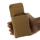 Small Corrugated Packing Tuck In Multipurpose Box (Pack of 10 Pieces) Brown Rectangle 3.5x1.5x2.5 Inch  [jefs-pack-boxnsupp-00003-m17]