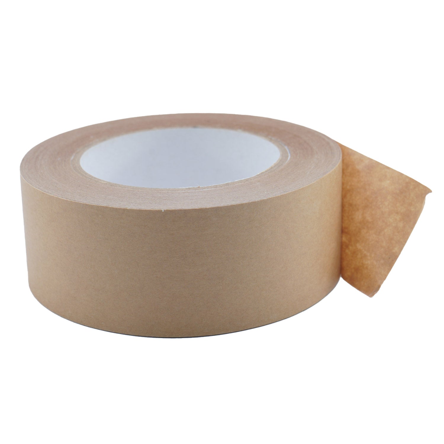 Eco Friendly Kraft Paper Self Adhesive Packing Tapes (1 Roll, 2 Inch, 50 Meters) High Strength 120+ Micron Adhesion Using Vegetable Waste [jefs-pack-boxnsupp-00005-m5]