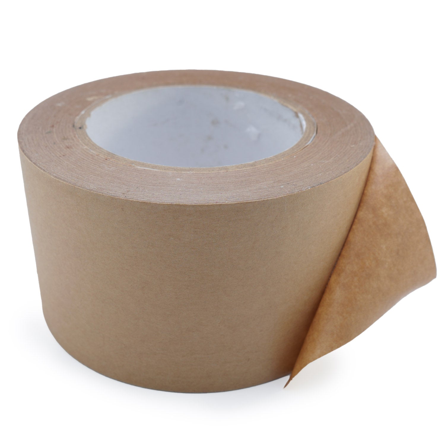 Eco Friendly Kraft Paper Self Adhesive Packing Tapes (48 Rolls, 3 Inch, 50 Meters) High Strength 120+ Micron Adhesion Using Vegetable Waste [bulk-jefs-pack-boxnsupp-00005-m6]