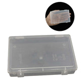 Plastic Box (12 Pieces) 11.75x7.5x2.2 CM Rectangle For Multipurpose Packing & Storage Transparent Color [jefs-pack-boxnsupp-00006-m11]