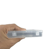 Plastic Box (12 Pieces) 11.75x7.5x2.2 CM Rectangle For Multipurpose Packing & Storage Transparent Color [jefs-pack-boxnsupp-00006-m11]