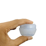 Thick Plastic Box (12 Pieces) 4.7x4x3.2 CM Capacity 25 ML Round For Packing Cream Gel Liquids Storage Transparent Color [jefs-pack-boxnsupp-00006-m26]