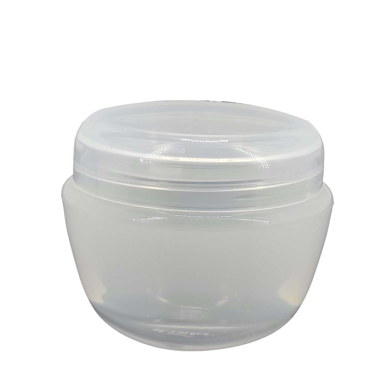 Thick Plastic Box (12 Pieces) 5.5x5x4.5 CM Capacity 50 ML Round For Packing Cream Gel Liquids Storage Transparent Color [jefs-pack-boxnsupp-00006-m28]