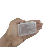 Plastic Box (12 Pieces) 7.2x4.5x1.7 CM Rectangle For Multipurpose Packing & Storage Transparent Color [jefs-pack-boxnsupp-00006-m9]