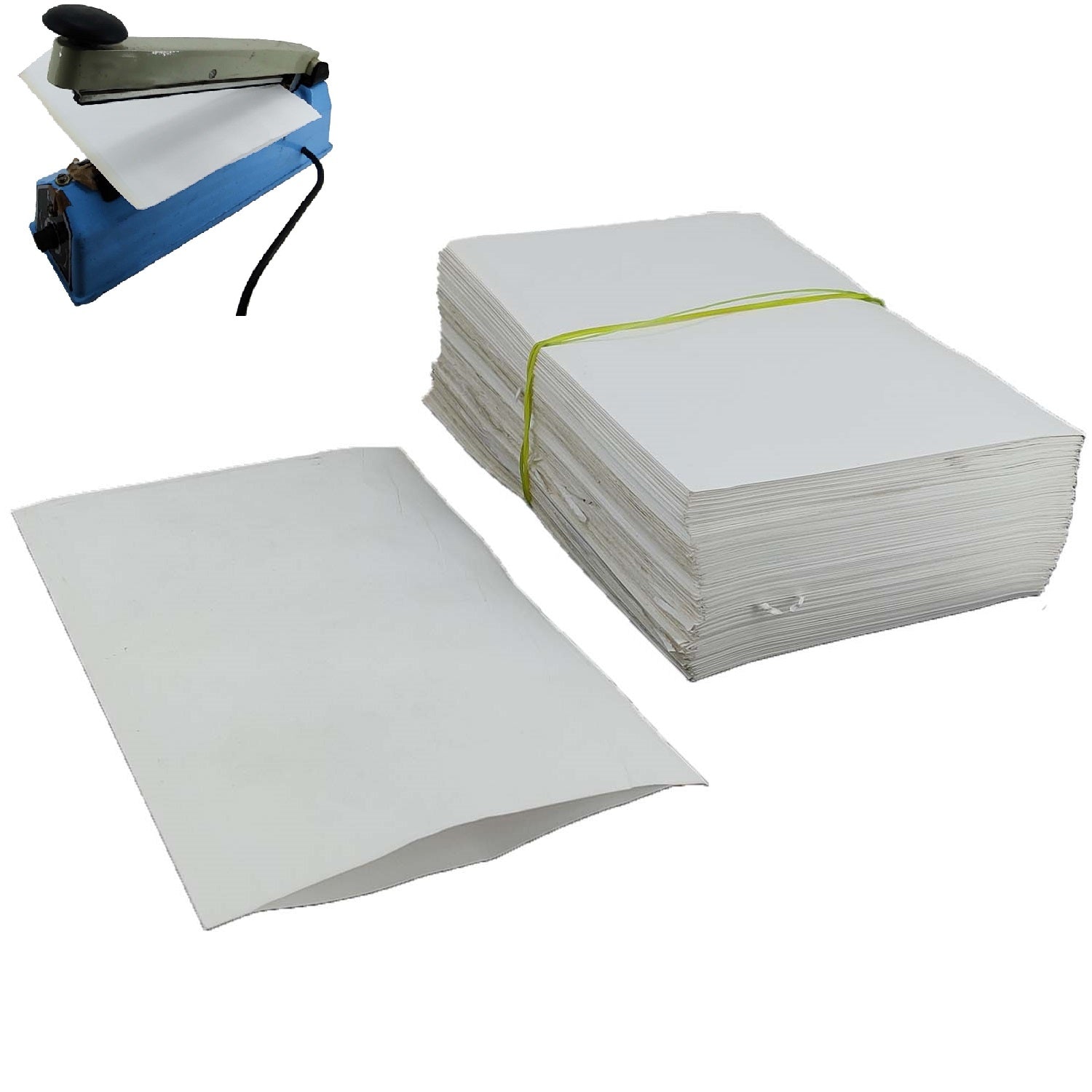 Heat Sealable Poly Coated Paper Pouches Thickness 60 To 70 GSM Multipurpose Packaging Covers