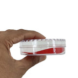 Plastic Bracelet Box 7.25x2.4 CM (12 Pieces) Transparent Color Round [jefs-pack-boxnsupp-00074-m3]