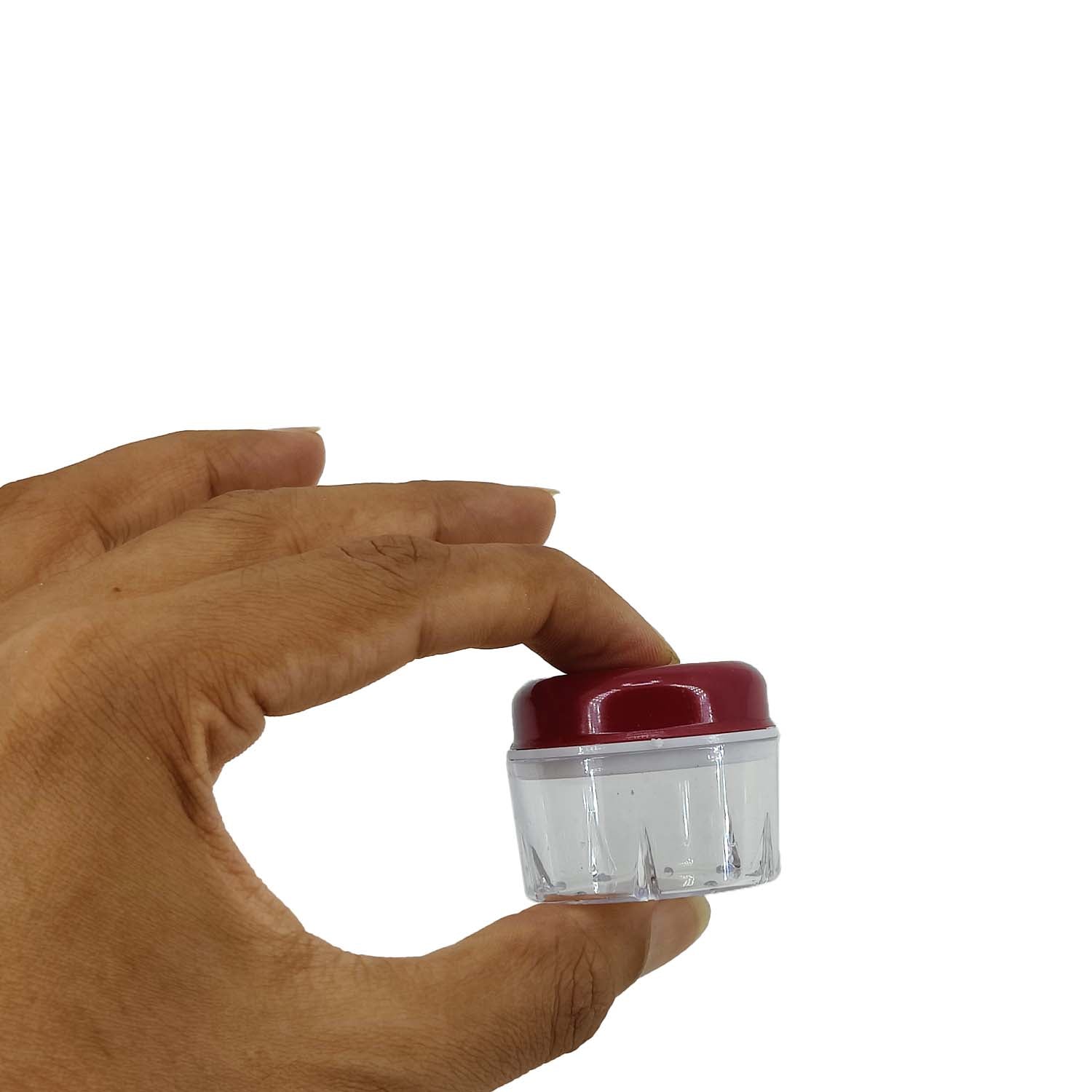 Plastic Ring Box 3.25x3 CM (12 Pieces) Transparent Color Round [jefs-pack-boxnsupp-00074-m4]
