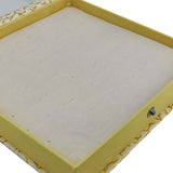 Cardboard Ring box With 40 Holders Seethru Window 18x18x3.25 CM (1 Piece, Random Assorted Color) Rectangle [jefs-pack-boxnsupp-00075-m1]