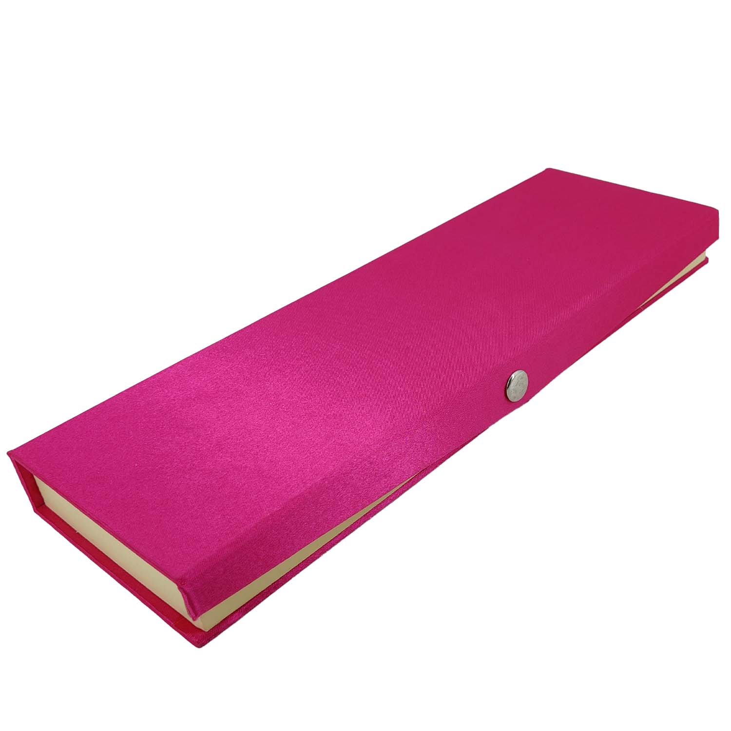Rigid Cardboard Jewellery Set Box 28x10x2.5 CM (1 Piece, Random Assorted Color) Rectangle For Necklace Chain & Earring [jefs-pack-boxnsupp-00075-m2]