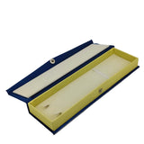 Rigid Cardboard Jewellery Box 25x7x2.5 CM (1 Piece, Random Assorted Color) Rectangle For Necklace Chain [jefs-pack-boxnsupp-00075-m8]