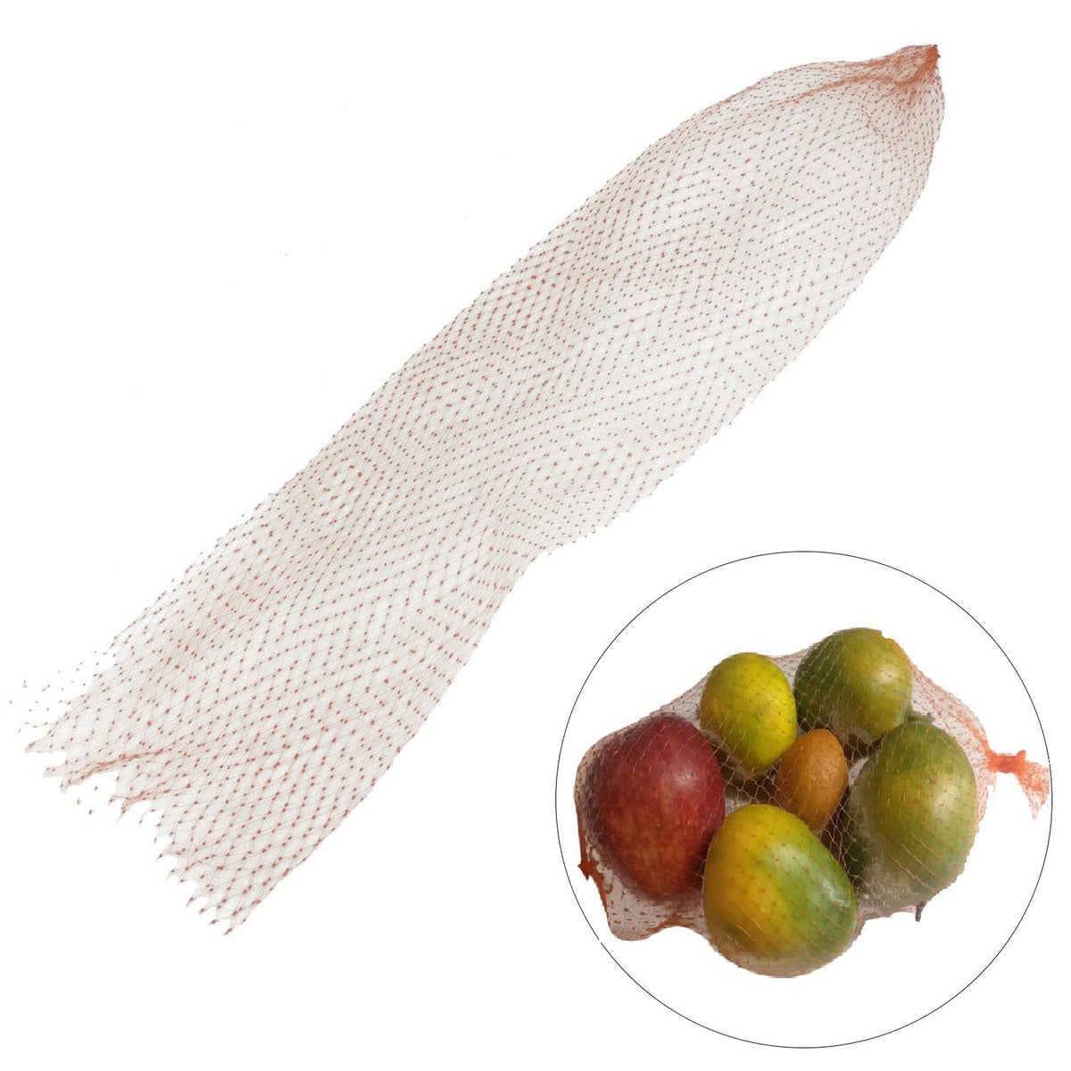 Packing Net Poly Mesh Pouches For Fruits Vegetables Multipurpose [jefs-pack-boxnsupp-00143]