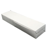 Dosa Packing Paper Box (Pack of 100) 11x3x1.5 Inch White [bulk-jefs-pack-boxnsupp-00145-m4]