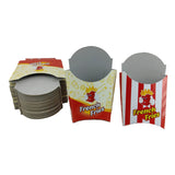French Fries Packaging Paper Packing Pouch (Pack of 50) 16x11x3 CM Random Color Design [jefs-pack-boxnsupp-00146-m2]