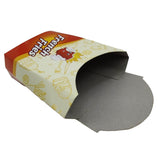 French Fries Packaging Paper Packing Pouch (Pack of 50) 16x11x3 CM Random Color Design [jefs-pack-boxnsupp-00146-m2]