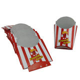 French Fries Packaging Paper Packing Pouch (Pack of 50) 16x11x3 CM Random Color Design [jefs-pack-boxnsupp-00146-m2]