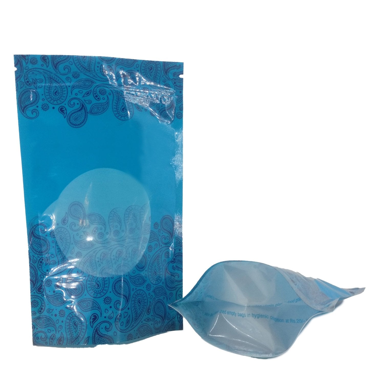 Poly Designer Storage Standup Pouches With Seethru Window For Display Gifts Packing Nuts Chocolates Powder Sweets Multipurpose [jefs-pack-boxnsupp-00147]