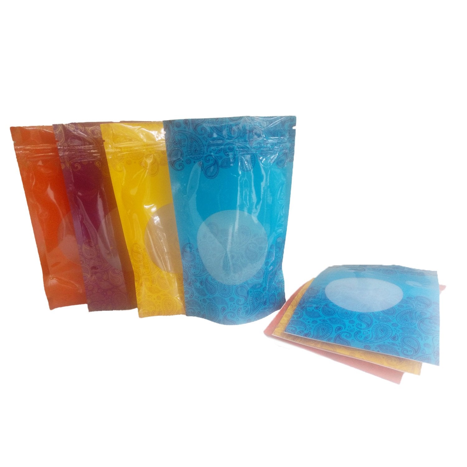 Poly Designer Storage Standup Pouches With Seethru Window For Display Gifts Packing Nuts Chocolates Powder Sweets Multipurpose [jefs-pack-boxnsupp-00147]