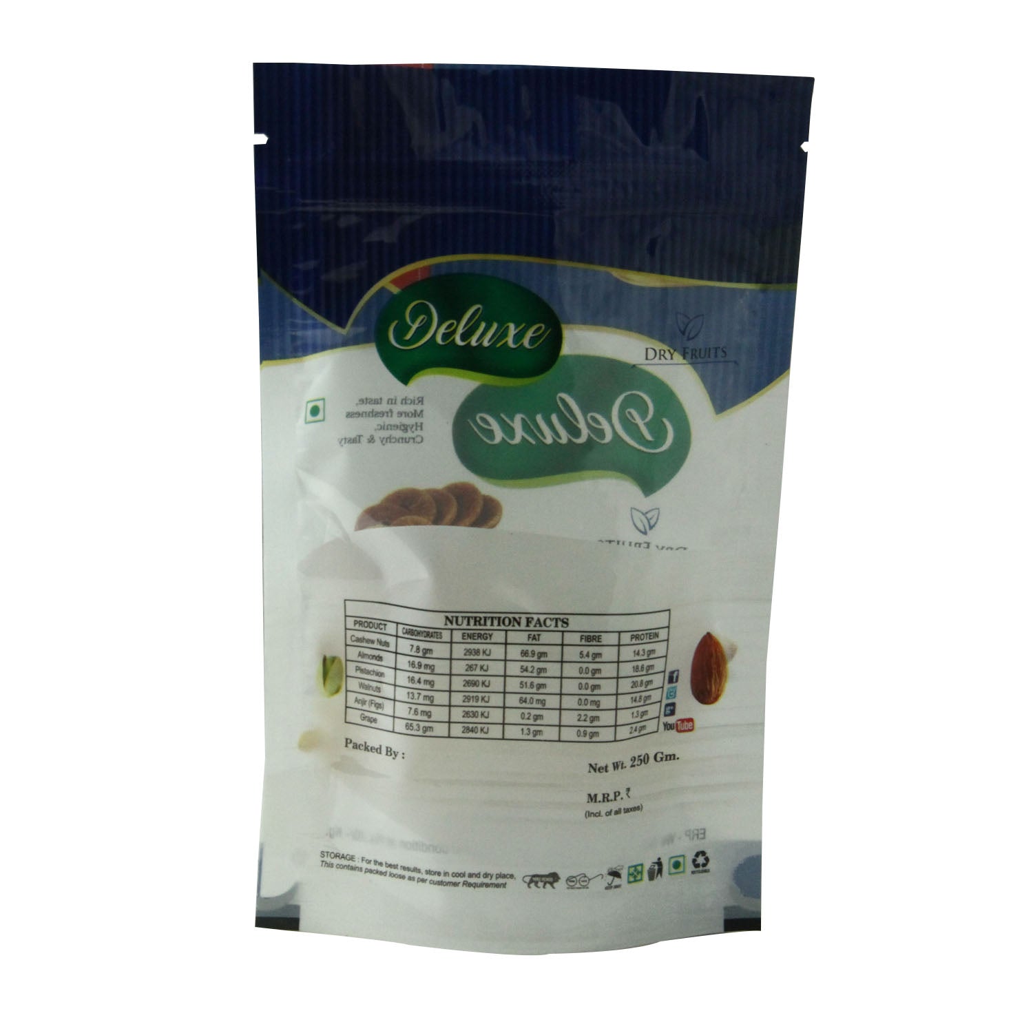 Nuts Dry Fruits Packing Plastic Pouches Packaging Covers [jefs-pack-boxnsupp-00150]