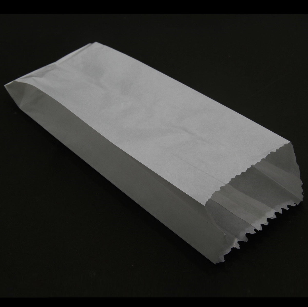 Butter Paper Covers Gussetted  Glassine Bakery Bags Slightly Oil Grease Proof Food Grade Packing Pouches White