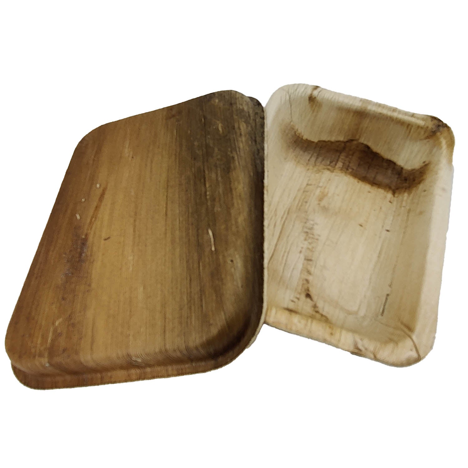 Areca Leaf Boxes With Lid Disposable Eco Friendly Paakku Mattai Container For Food Packing [jefs-pack-boxnsupp-00169]