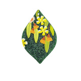 3D Printed Acrylic Pendant With Resin (1 Set Of 6 Shapes) Mixed Shapes Size 35 to 45 MM Range Multicolor For Jewellery Making Crafts [jefs-pndt-gnrl-00001-combo7]