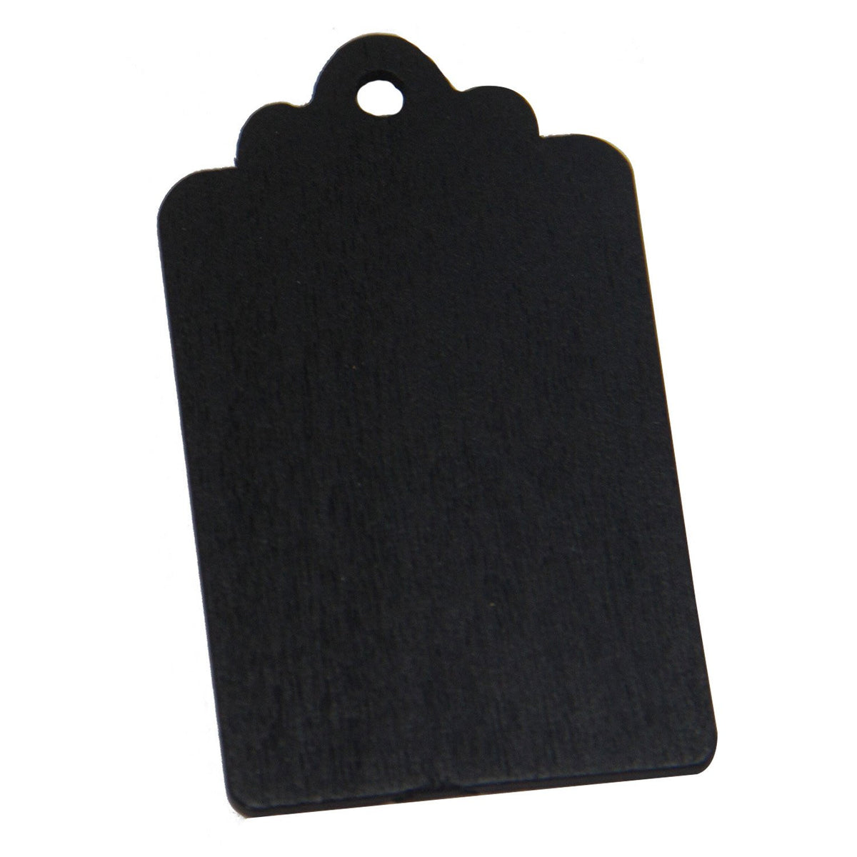 Large Wooden Craft Jewellery Making Pendants Flat Base 68x39x2xmm Rectangle Black (Pack of 4 pieces) [jefs-pndt-gnrl-00114-m11]