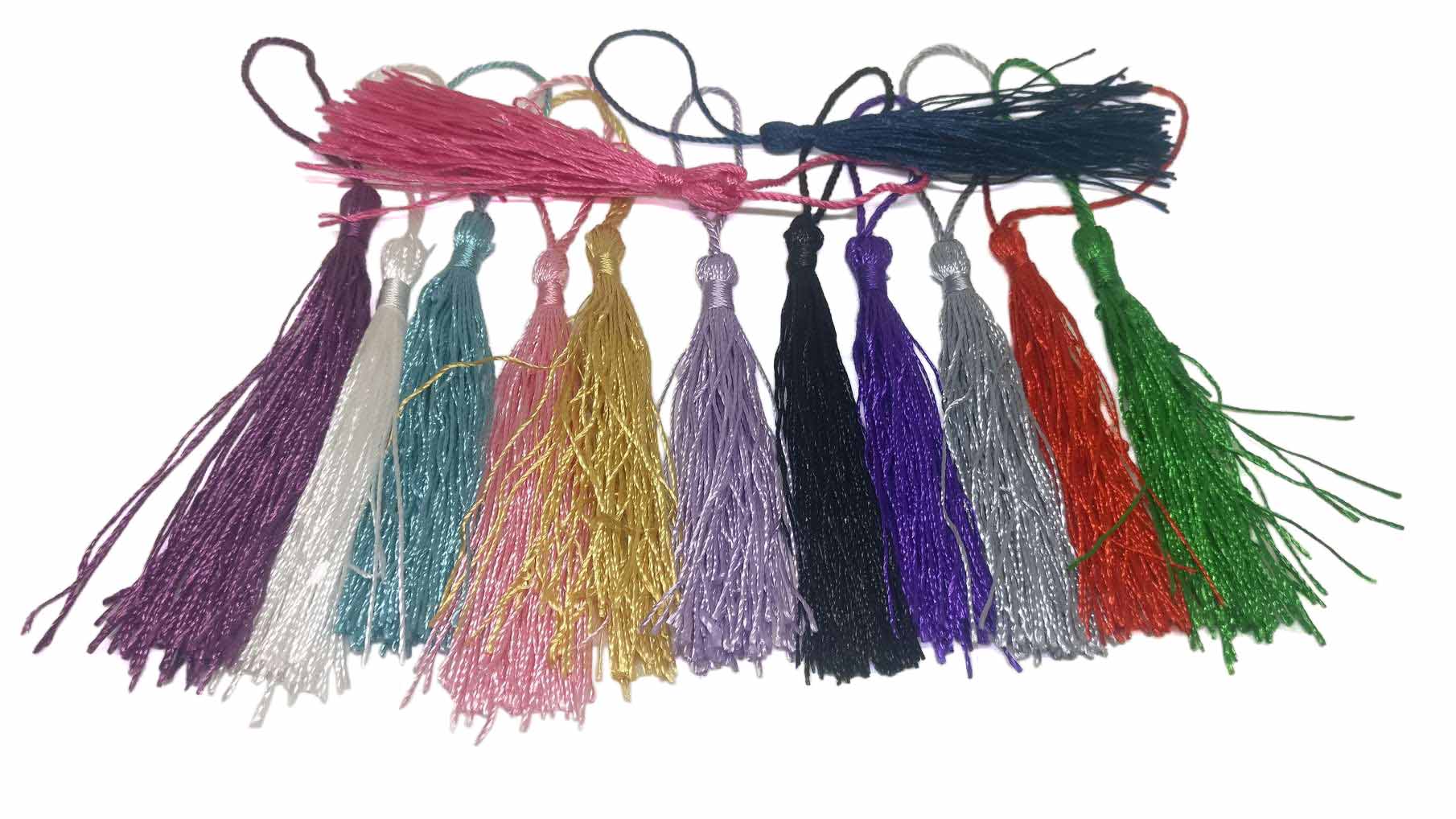 Polyester Tassels For Jewellery Pendants Ornamental Trimmings Garments Crafts and Decoration 8cm [jefs-pndt-gnrl-00119]