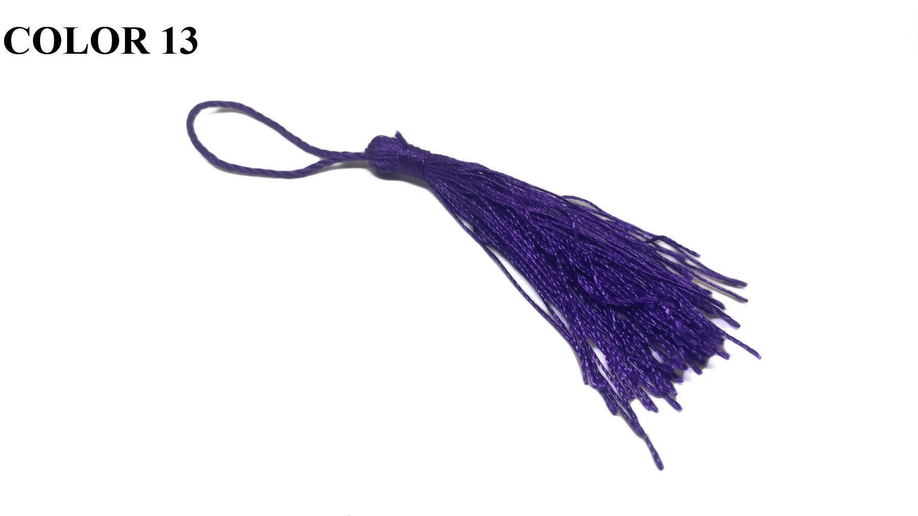 Polyester Tassels For Jewellery Pendants Ornamental Trimmings Garments Crafts and Decoration 8cm [jefs-pndt-gnrl-00119]