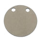 MDF Pendant Bases (2 Pieces) Round 63x2 MM For DIY Jewellery Making Painting Crafts Decoration [jefs-pndt-gnrl-00127-m10]