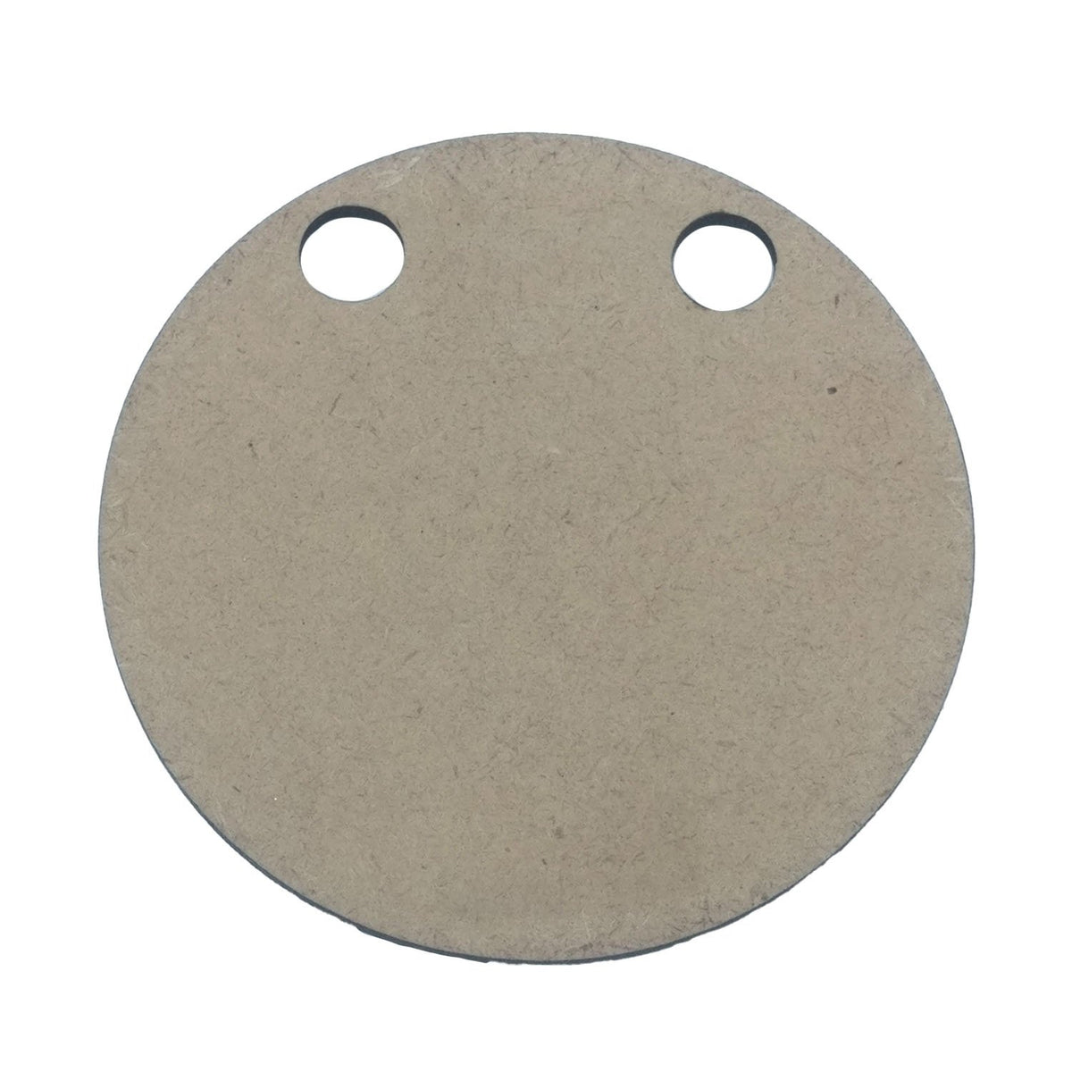 MDF Pendant Bases (2 Pieces) Round 63x2 MM For DIY Jewellery Making Painting Crafts Decoration [jefs-pndt-gnrl-00127-m10]