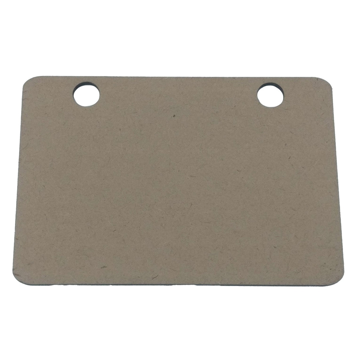 MDF Pendant Bases (2 Pieces) Rectangle 90x62x2 MM For DIY Jewellery Making Painting Crafts Decoration [jefs-pndt-gnrl-00127-m12]