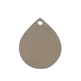 MDF Pendant Bases (4 Pieces) Drop 41x33x2 MM For DIY Jewellery Making Painting Crafts Decoration [jefs-pndt-gnrl-00127-m8]