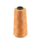 Spun Polyester Threads 3-Ply Dark Peach (1 Roll x 2000 Meters) For Making Bag Sofa Seat Covers Upholstery And Utilitiy Accessories [jefs-stringlace-00006-m13]
