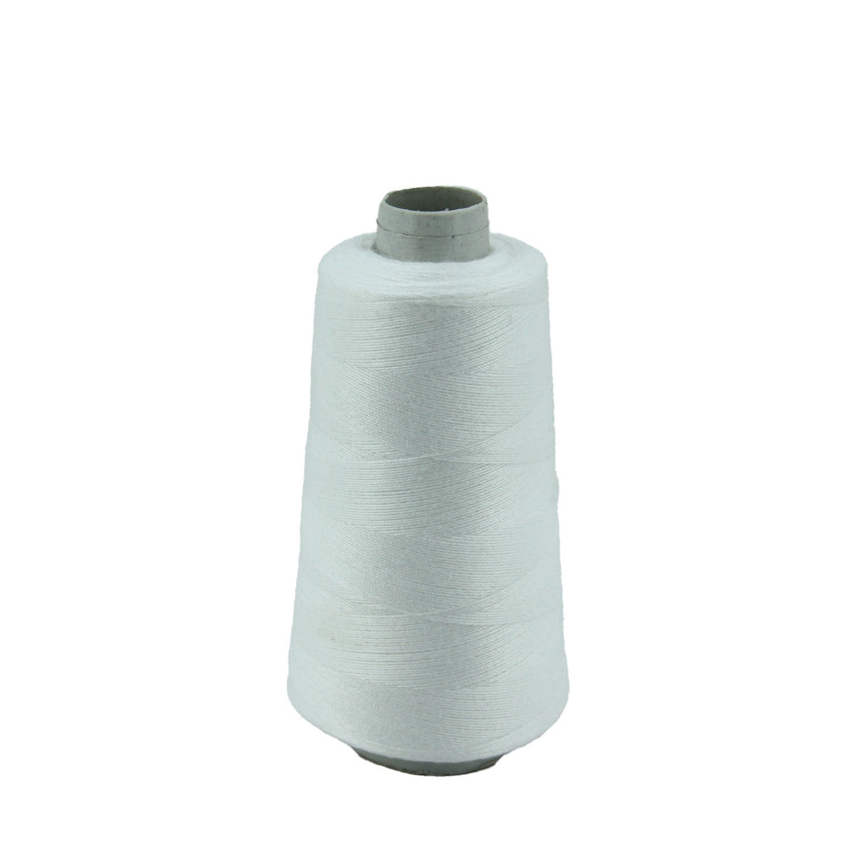 Spun Polyester Threads 3-Ply White (1 Roll x 2000 Meters) For Making Bag Sofa Seat Covers Upholstery And Utilitiy Accessories [jefs-stringlace-00006-m17]