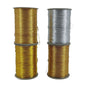 Zari Metallic Threads 0.1 MM For Aari Work Embroidery Sewing Garment Needlework Crafts