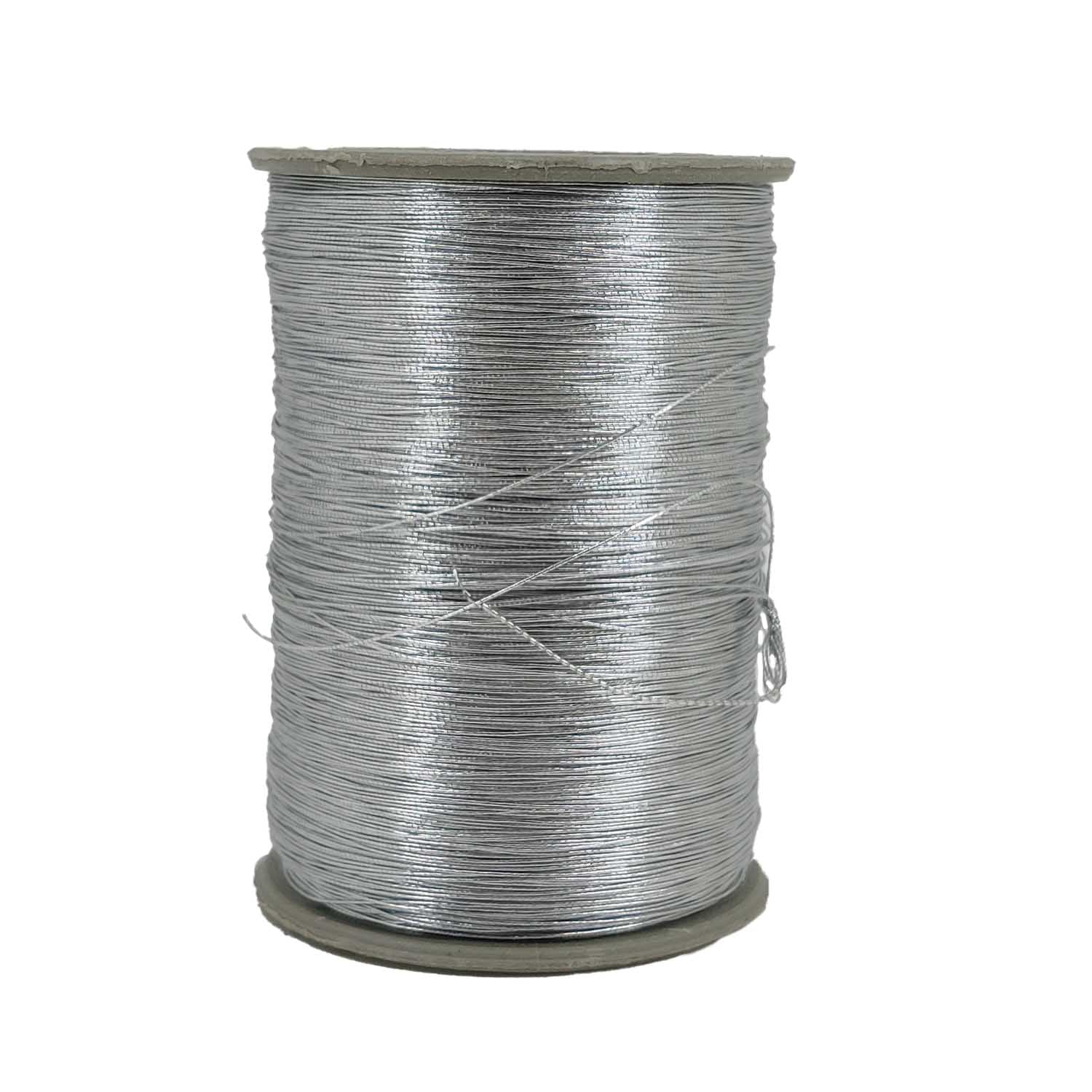 Zari Metallic Threads 0.1 MM For Aari Work Embroidery Sewing Garment Needlework Crafts [jefs-stringlace-00303]
