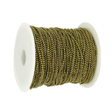 Jewellery Making Brass Ball Chains 1.5mm Ball Antique Bronze Color (Pack of 3 metres) [jefs-stringlace-00307-m3]