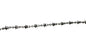 Jewellery Making Necklace Chains Tarnish Resistant Stainless Steel 4x3x0.8xmm Star Silver Color (Sold as 1 metre) [jefs-stringlace-00395-m8]