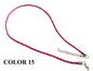 Fashion Jewellery Making Braided Synthetic Leather Cords 3mm 17inch Cord [jefs-stringlace-00456]