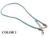 Fashion Jewellery Making Braided Synthetic Leather Cords 3mm 17inch Cord [jefs-stringlace-00456]