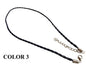 Fashion Jewellery Making Braided Synthetic Leather Cords 3mm 17inch Cord [jefs-stringlace-00456]