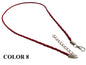 Fashion Jewellery Making Braided Synthetic Leather Cords 3mm 17inch Cord [jefs-stringlace-00456]