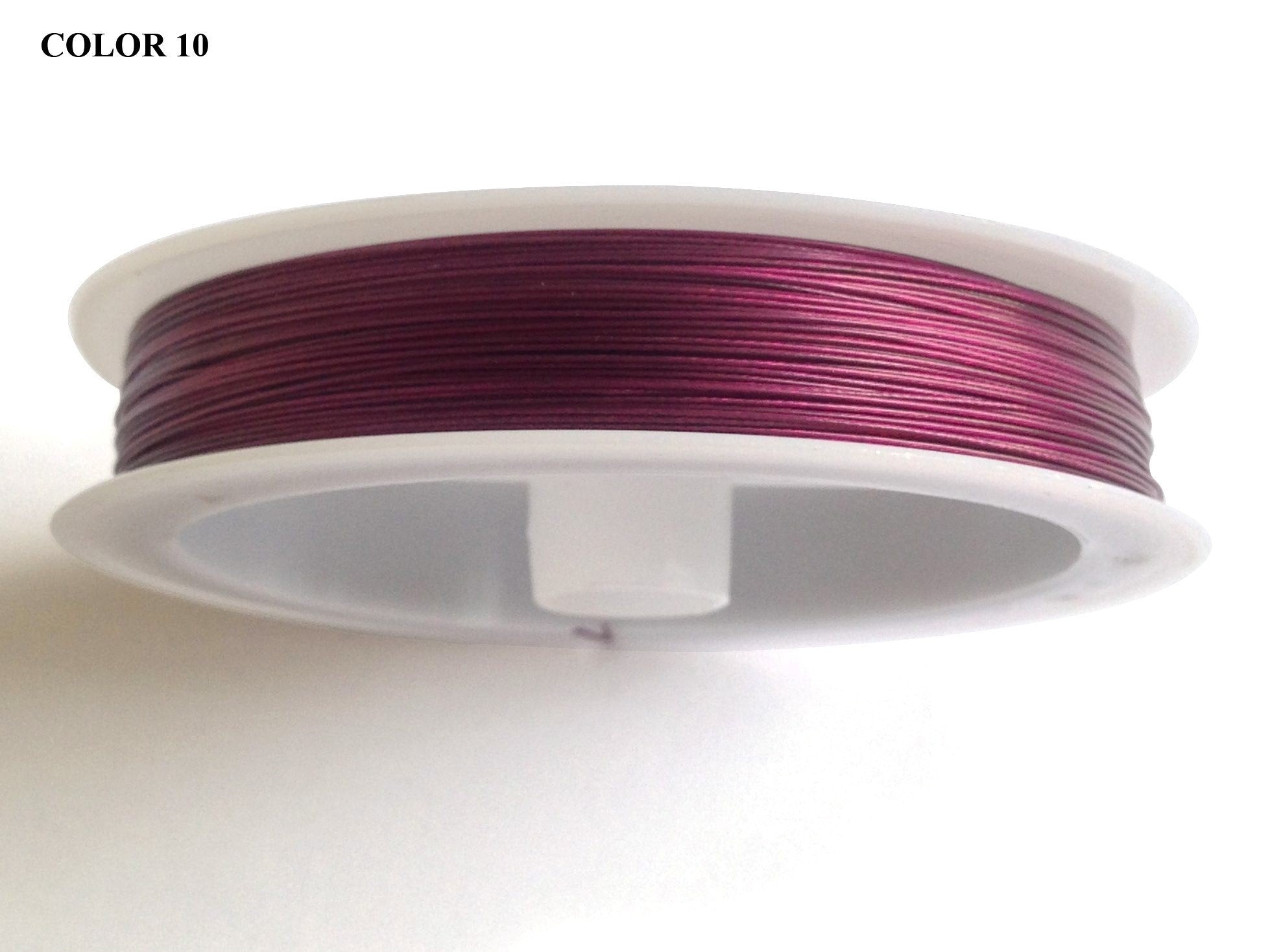 Jewellery Making Coated Steel Tiger Tail Beading Gear Wire 0.45mm Cord [jefs-stringlace-00480]