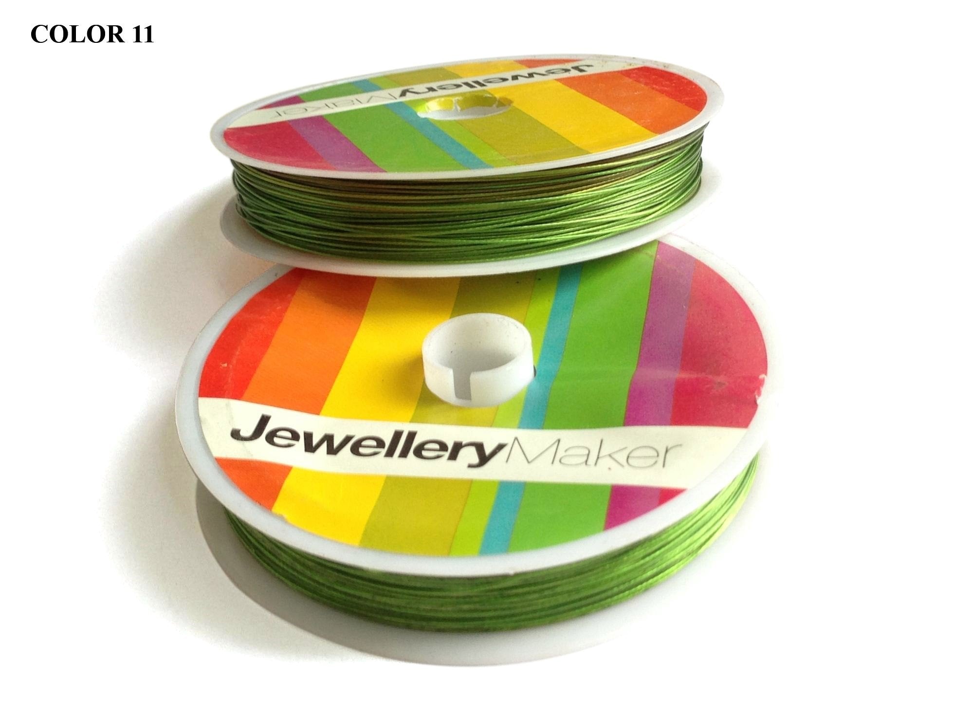 Jewellery Making Coated Steel Tiger Tail Beading Gear Wire 0.45mm Cord [jefs-stringlace-00480]
