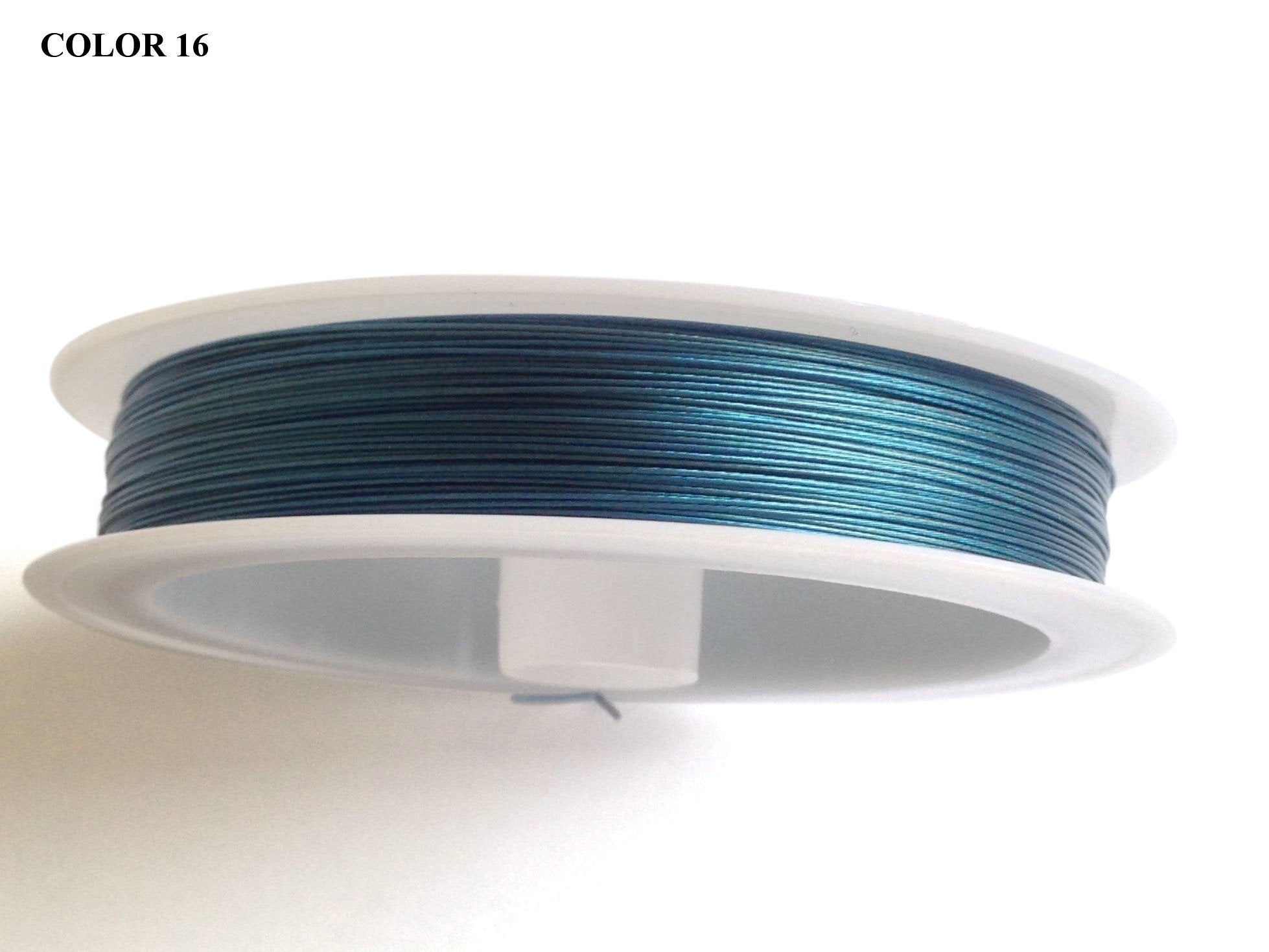 Jewellery Making Coated Steel Tiger Tail Beading Gear Wire 0.45mm Cord [jefs-stringlace-00480]