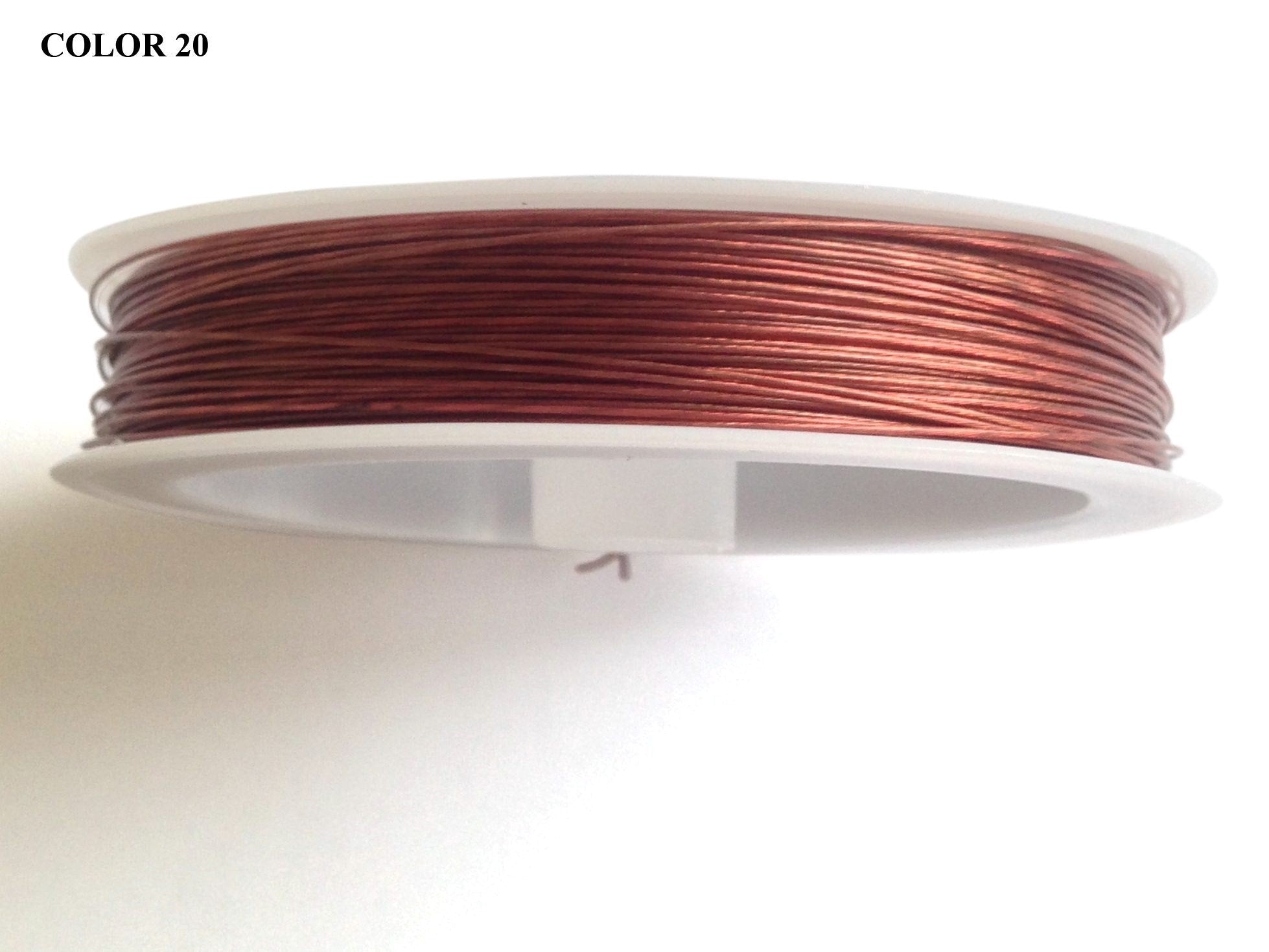 Jewellery Making Coated Steel Tiger Tail Beading Gear Wire 0.45mm Cord [jefs-stringlace-00480]