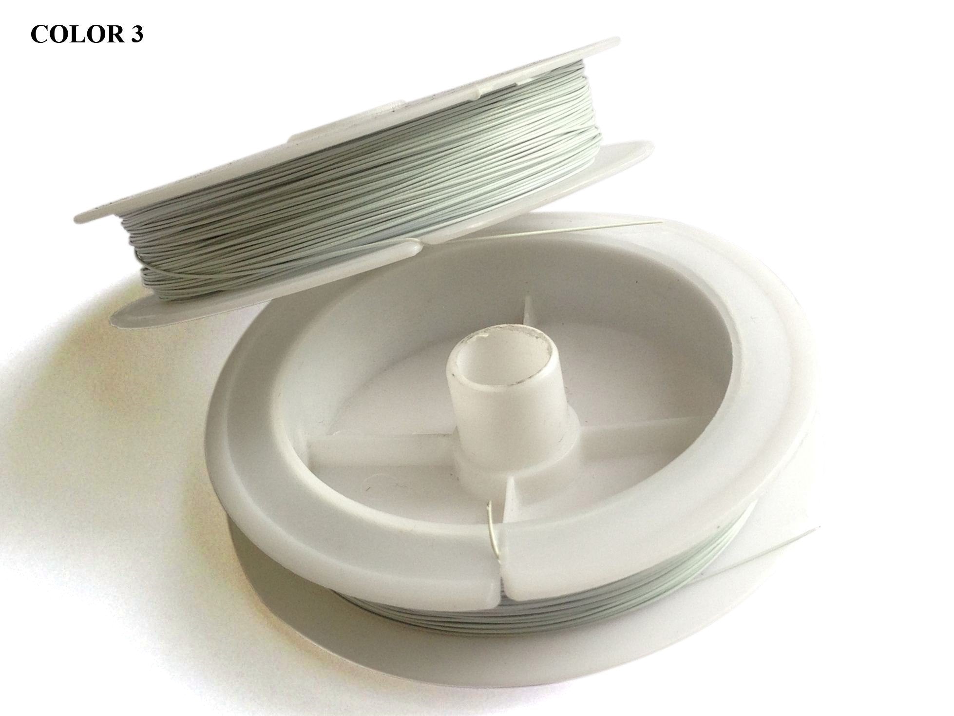 Jewellery Making Coated Steel Tiger Tail Beading Gear Wire 0.45mm Cord [jefs-stringlace-00480]