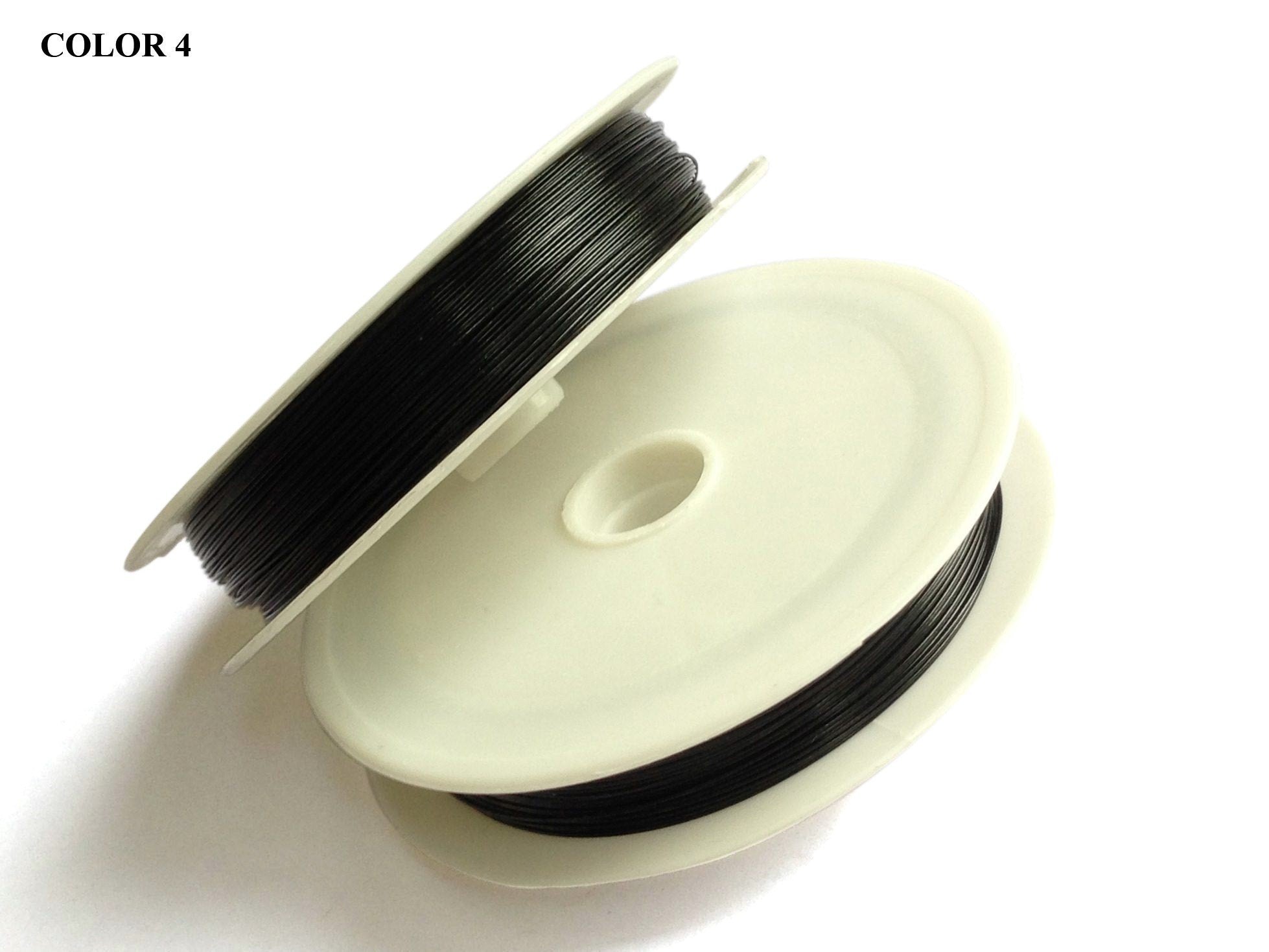 Jewellery Making Coated Steel Tiger Tail Beading Gear Wire 0.45mm Cord [jefs-stringlace-00480]