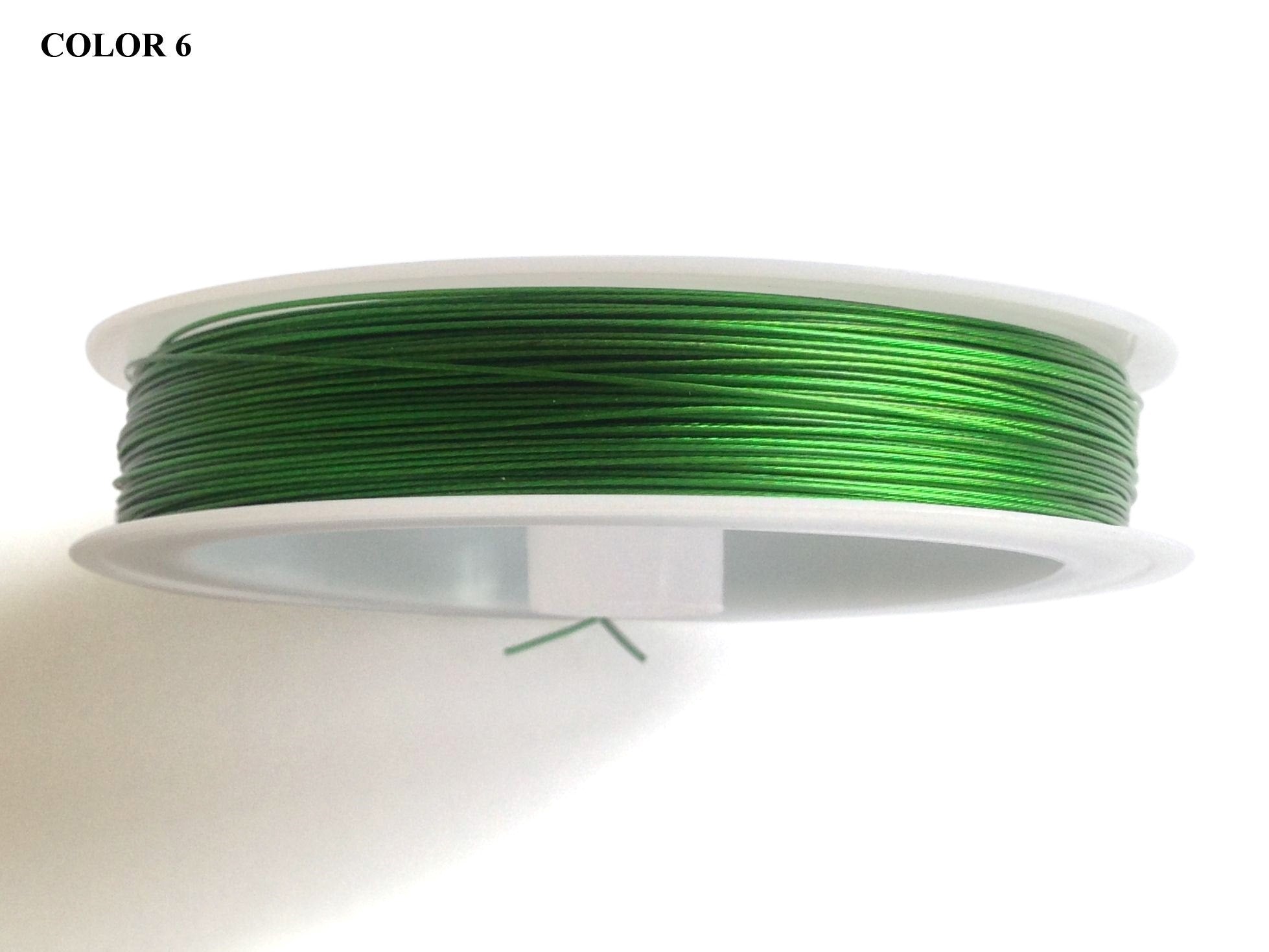 Jewellery Making Coated Steel Tiger Tail Beading Gear Wire 0.45mm Cord [jefs-stringlace-00480]